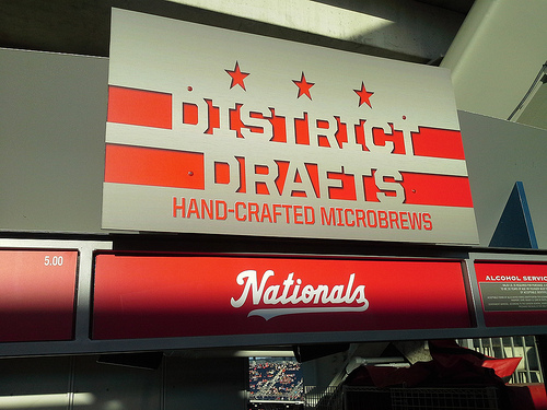 Local beer is a part of DC’s past and now it’s present and the Nats are helping