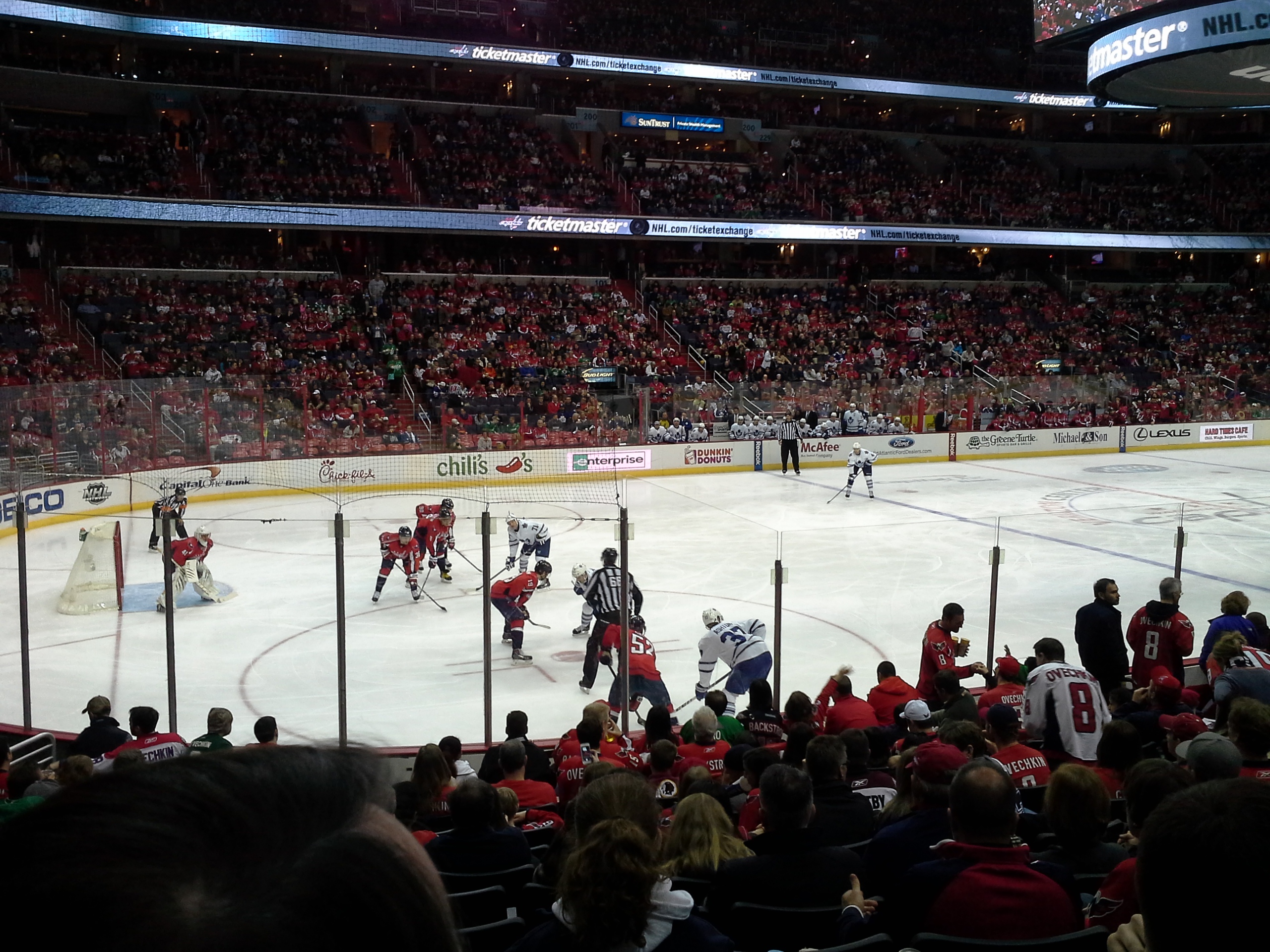 Caps beat in Maple Leafs in my son’s first hockey game – he’s undefeated