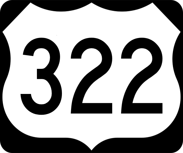 US 322 widened at Potters Mills
