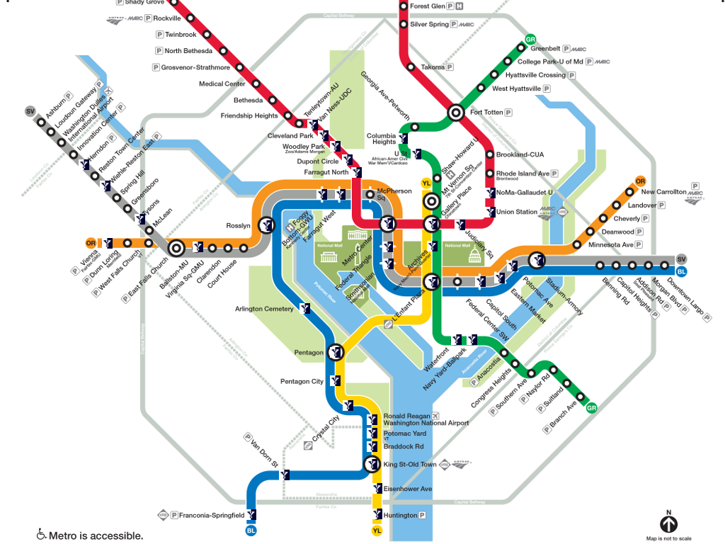 2023 Metro stations visited