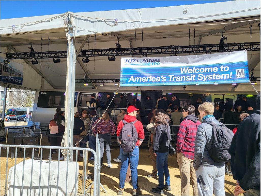 Fleet of the Future Expo – Metro 8000 series preview through April 3