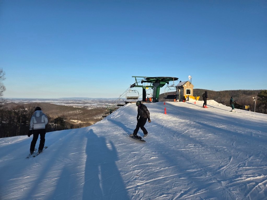 Super Bowl Sunday 2026 skiing at Whitetail