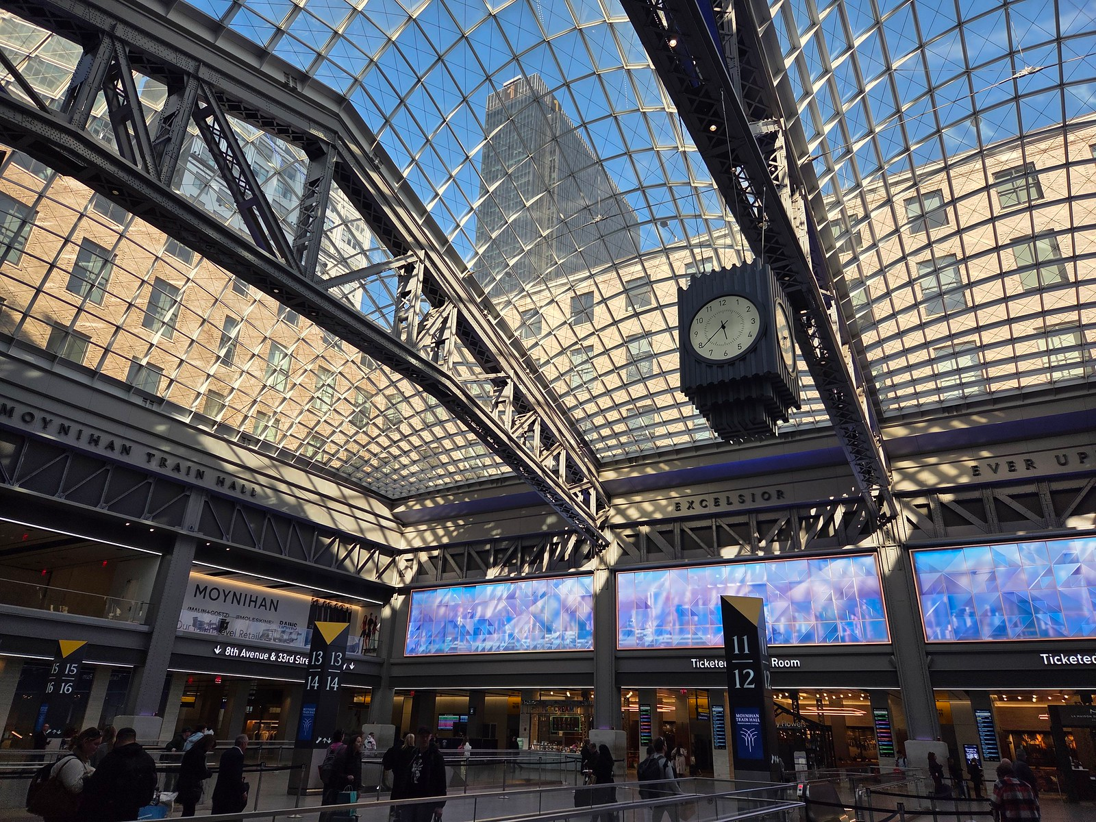Moynihan Train Hall improves New York’s Penn Station